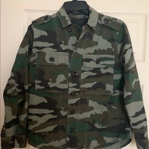 J. Crew Camo Jacket